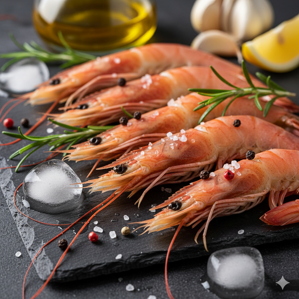 Crevettes rose fraiche